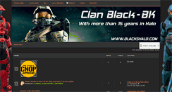 Desktop Screenshot of blackshalo.com